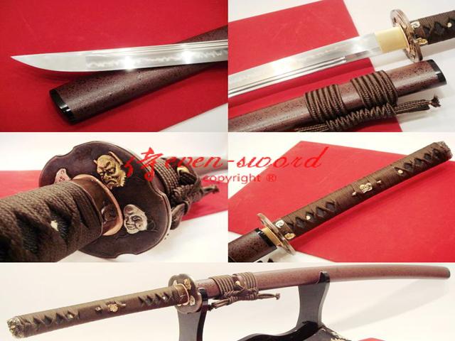 Battle Ready Clay Tempered Japanese Samurai Katana Choji Hamon 2bohi Blade Sword
