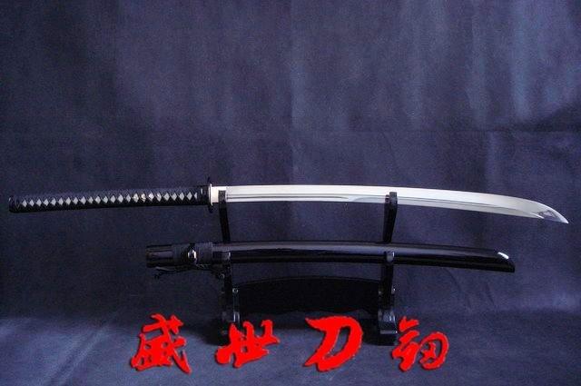 Hand Forged Japanese Naginata Sword Musashi Tsuba Sharpened