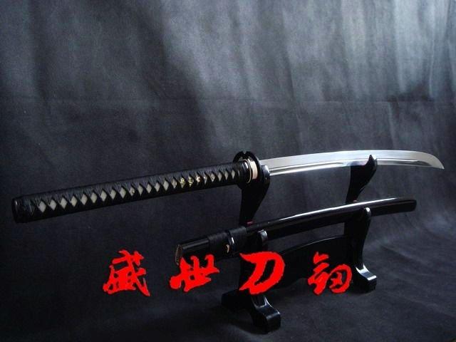 Hand Forged Japanese Naginata Sword Musashi Tsuba Sharpened