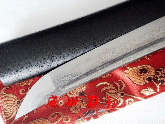 52cm Handforged Forged Folded Steel Japanese Tanto Sword Very Sharp Blade