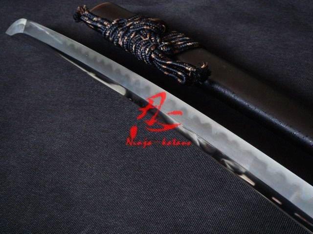 Clay Tempered Japanese Katana Sword Musashi Tsuba Sharpened Edge