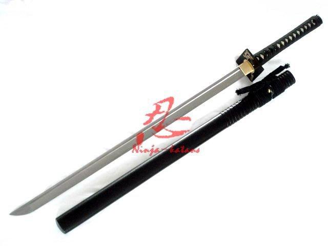 Dragaon Tiger Square Tauba Ninja Sword Sharpend Blade Folded Steel